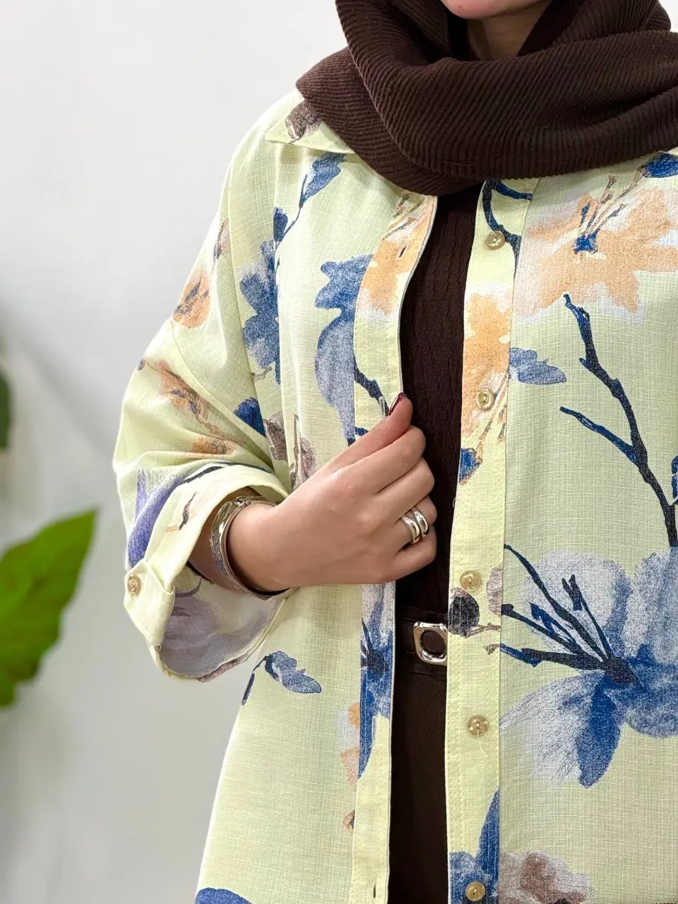 تونیک مانتویی لینن آیسو گلاریس